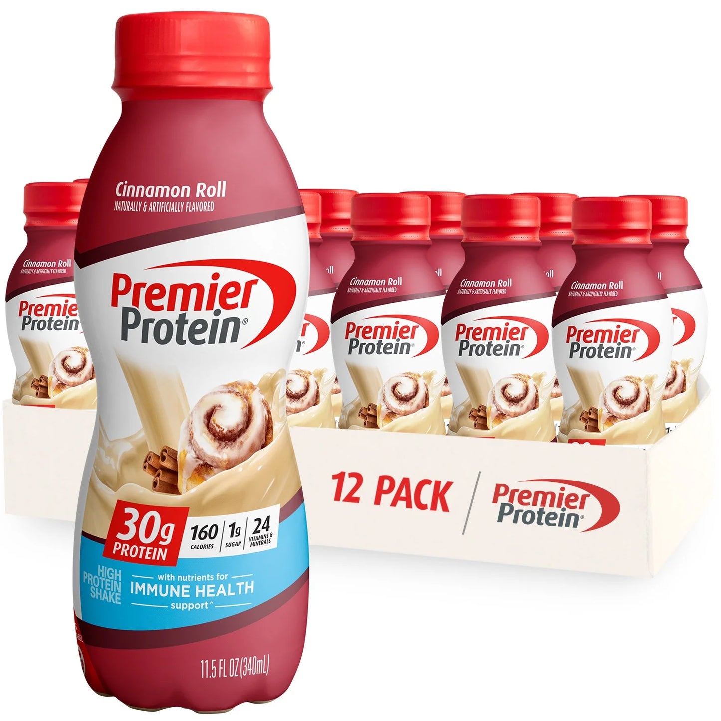 Premier Protein 30g Protein Shake, Vanilla, 11.5 fl oz, 12 Ct