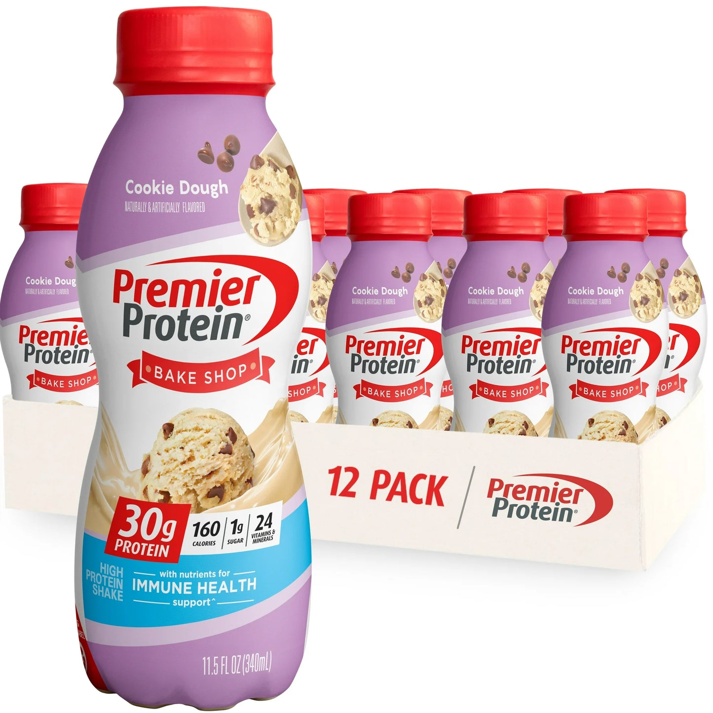 Premier Protein 30g Protein Shake, Vanilla, 11.5 fl oz, 12 Ct