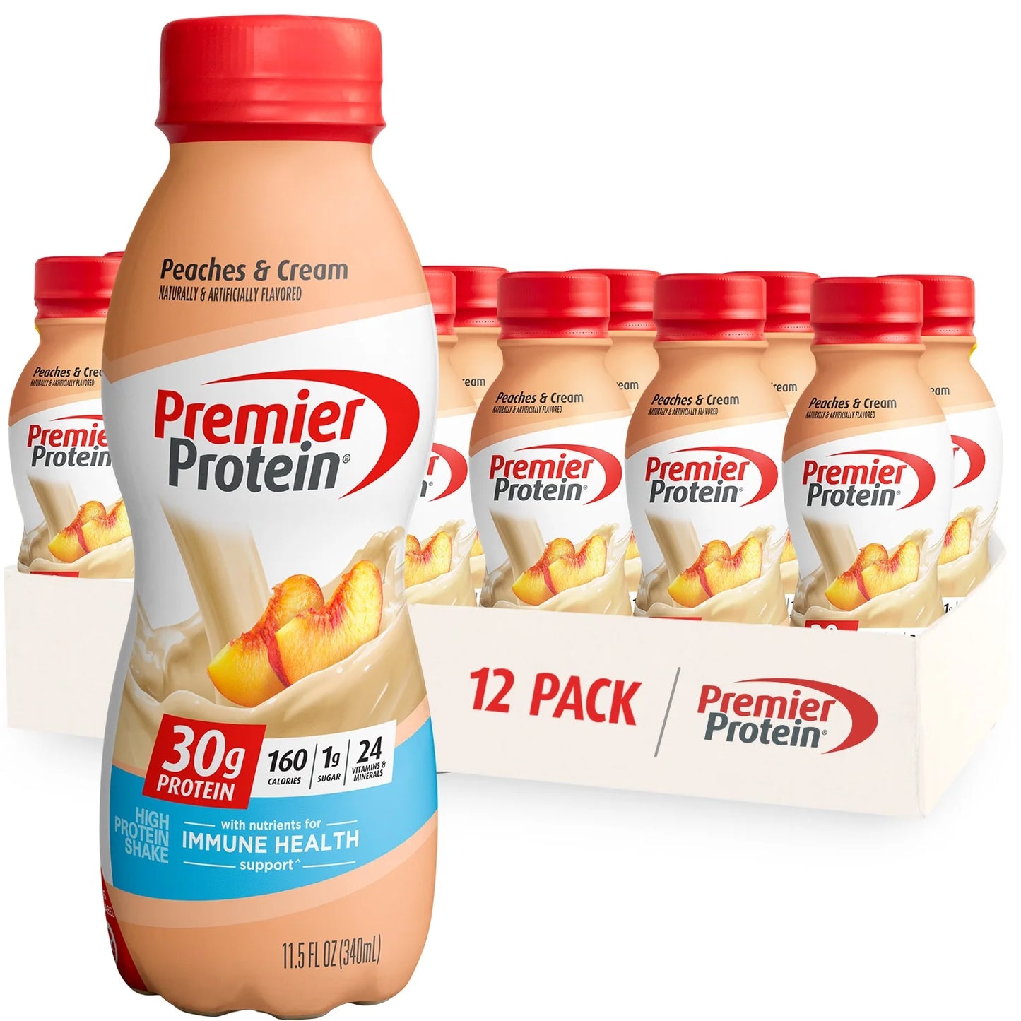 Premier Protein 30g Protein Shake, Vanilla, 11.5 fl oz, 12 Ct